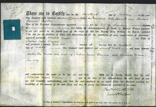 Deed by Married Women - Charlotte Maria Bowness-Original Ancestry