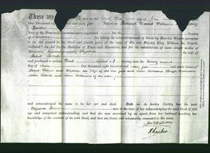 Deed by Married Women - Elizabeth Roberts-Original Ancestry