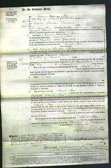 Court of Common Pleas - Sarah Ann Garrood-Original Ancestry