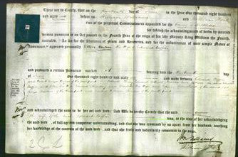 Deed by Married Women - Ellen Caffin-Original Ancestry