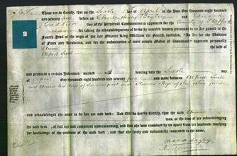 Deed by Married Women - Anne Snell-Original Ancestry