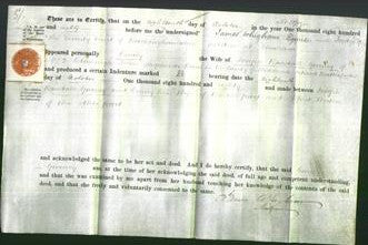 Deed by Married Women - Emily Gurney-Original Ancestry