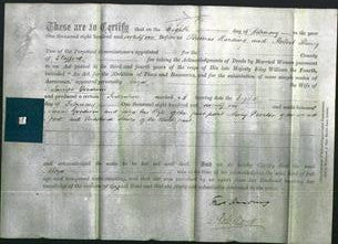Deed by Married Women - Eliza Goodwin-Original Ancestry