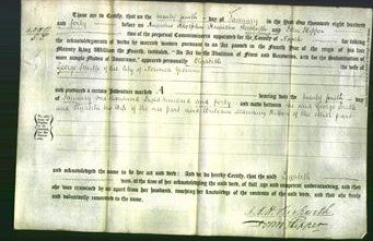 Deed by Married Women - Elizabeth Smith-Original Ancestry