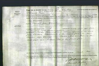 Deed by Married Women - Sarah Ann Garrood-Original Ancestry