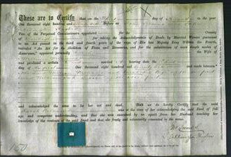 Deed by Married Women - Sarah Williams-Original Ancestry