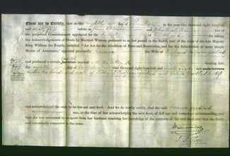 Deed by Married Women - Emma Goodlad-Original Ancestry