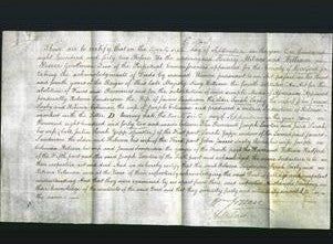 Deed by Married Women - Rebecca Sanderson-Original Ancestry