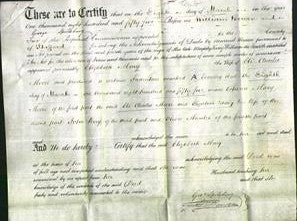 Deed by Married Women - Elizabeth Mary Moore-Original Ancestry