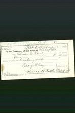 Wakefield, Massachusetts Payment Voucher - Elmer E Reed