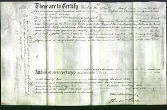 Deed by Married Women - Sarah Sexton-Original Ancestry