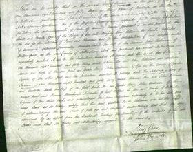 Deed by Married Women - Arabella Savile Robinson-Original Ancestry