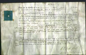 Deed by Married Women - Elizabeth Turley, Susannah Harrison and Elizabeth Millard-Original Ancestry
