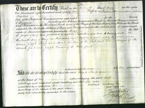 Deed by Married Women - Sarah Sharp-Original Ancestry