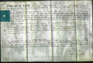 Deed by Married Women - Elizabeth Dodd, Thomasin Dodd-Original Ancestry