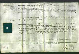 Deed by Married Women - Mary Knight-Original Ancestry
