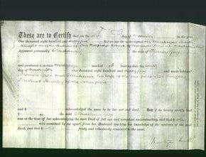 Deed by Married Women - Christiana Gross-Original Ancestry