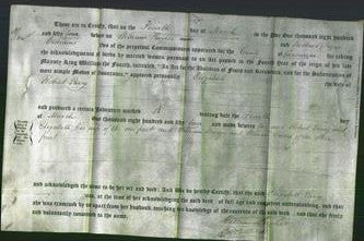 Deed by Married Women - Elizabeth Perry-Original Ancestry