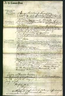 Court of Common Pleas - Margaret Betham-Original Ancestry
