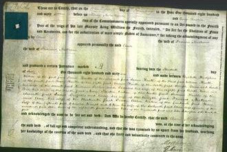 Deed by Married Women - Ann Mottram-Original Ancestry