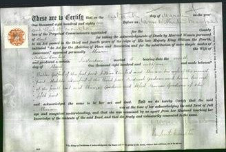 Deed by Married Women - Miriam Cornford-Original Ancestry