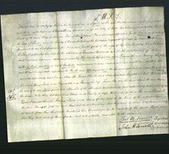 Deed by Married Women - Elizabeth Davis, Frances Fanny Irish and Mary Carter-Original Ancestry