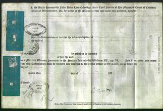 Appointment of Special Commissioners - Samuel L. Boyce, A. E. Chadwick, James H. Plaslett and Samuel D. Clark-Original Ancestry