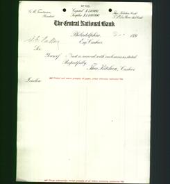 Bank Letterhead - Central National Bank