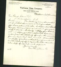 Letterhead - VanCamp Glass Company