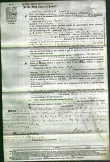 Court of Common Pleas - Elizabeth Peyton-Original Ancestry