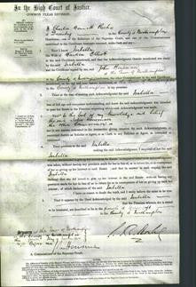 Court of Common Pleas - Isabella Elliott-Original Ancestry