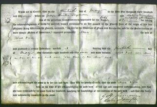 Deed by Married Women - Mary Ward-Original Ancestry