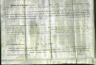 Deed by Married Women - Eliza Emmet-Original Ancestry
