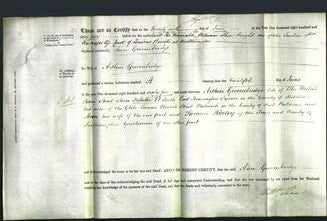 Deed by Married Women - Ann Groombridge-Original Ancestry
