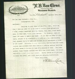 Letterhead - H.B. Van Cleve