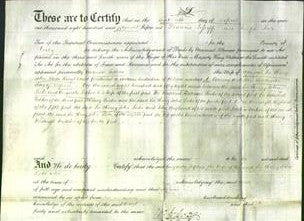 Deed by Married Women - Augusta Sophia Leeke-Original Ancestry