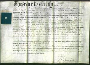 Deed by Married Women - Elizabeth Thornes and Frances Clegg-Original Ancestry