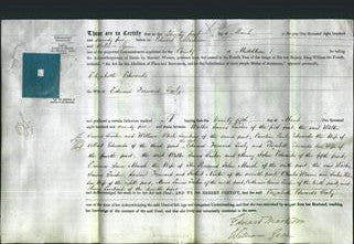 Deed by Married Women - Elizabeth Edwards Sealy-Original Ancestry