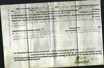 Deed by Married Women - Susanna Georgina O'Grady-Original Ancestry