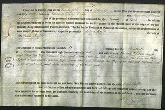Deed by Married Women - Eliza Ruffle-Original Ancestry