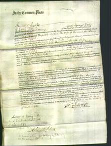 Court of Common Pleas - Augusta Sophia Leeke-Original Ancestry