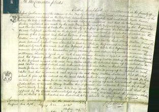 Court of Common Pleas - Mary Walson-Original Ancestry