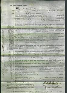 Court of Common Pleas - Elizabeth Hancock-Original Ancestry