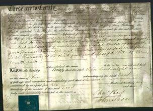 Deed by Married Women - Eliza Cartwright-Original Ancestry