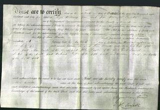 Deed by Married Women - Alice Hands-Original Ancestry