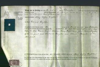 Deed by Married Women - Mary Saffery Eagleton-Original Ancestry