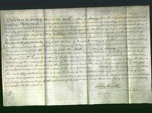 Deed by Married Women - Elizabeth Whidbin-Original Ancestry