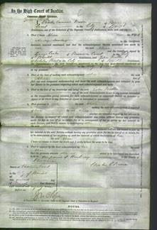 Court of Common Pleas - Alice Cowley-Original Ancestry