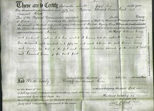 Deed by Married Women - Amelia Curry-Original Ancestry
