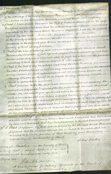 Court of Common Pleas - Sarah Warman Shepherd-Original Ancestry